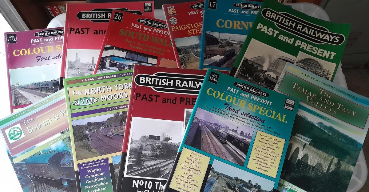 A small selection of the railway books we have for sale.