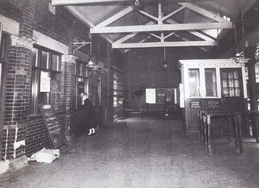 Ticket office at Thornton Cleveleys station. © Copyright, Ralph Smedley