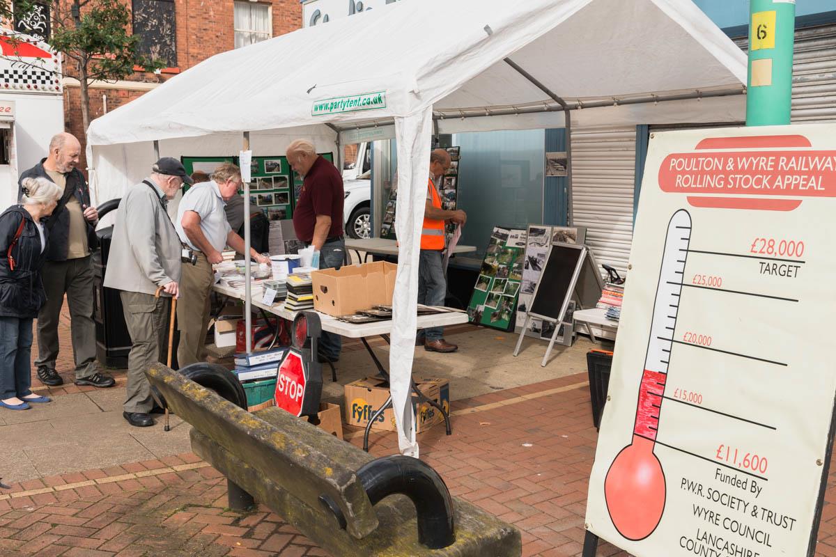 PWRS stall on Tram Sunday.